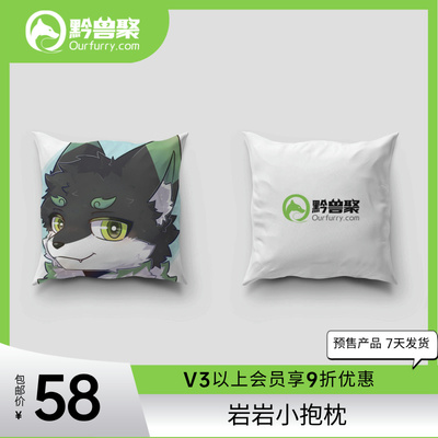 黔兽聚小抱枕45*45cm