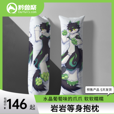岩岩等身抱枕